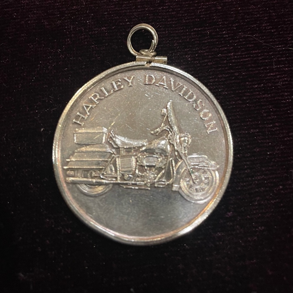 Sterling Silver Harley-Davidson Medallion